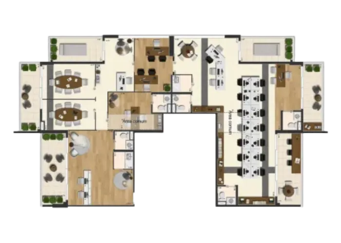 Planta Escritório de Arquitetura